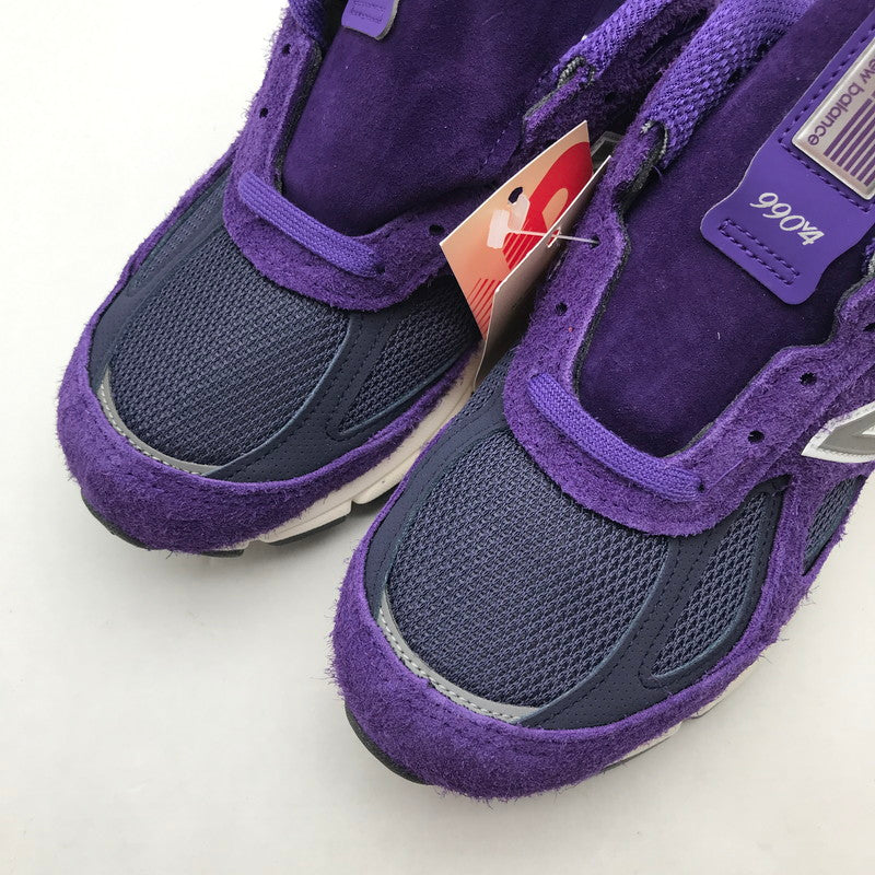 【中古美品】【メンズ】 NEW BALANCE ニューバランス 990V4 PURPLE SUEDE 25.0㎝ 箱付属 スニーカー 靴 162-260617-io-16-fuzh 万代Net店