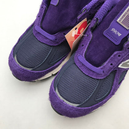 【中古美品】【メンズ】 NEW BALANCE ニューバランス 990V4 PURPLE SUEDE 25.0㎝ 箱付属 スニーカー 靴 162-260617-io-16-fuzh 万代Net店