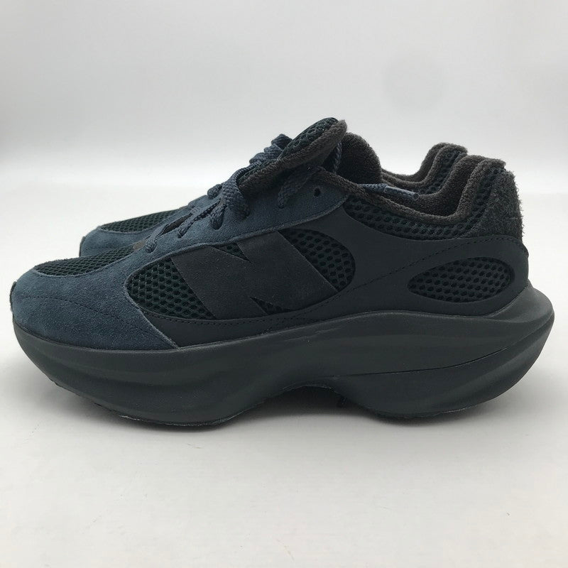 【中古美品】【レディース】 NEW BALANCE×AURALEE ニューバランス×オーラリー WARPED RUNNER NAVY 24.5㎝ 箱.タグ付属 スニーカー 靴 166-260617-io-13-fuzh 万代Net店