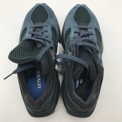 【中古美品】【レディース】 NEW BALANCE×AURALEE ニューバランス×オーラリー WARPED RUNNER NAVY 24.5㎝ 箱.タグ付属 スニーカー 靴 166-260617-io-13-fuzh 万代Net店