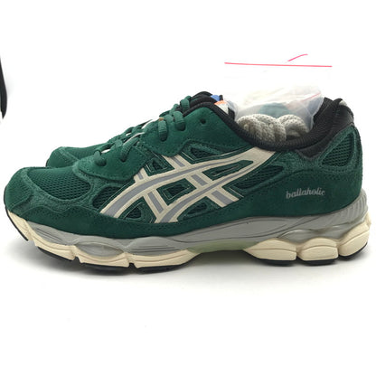 【中古美品】【メンズ】 ACICS×BALLAHOLIC アシックス×ボーラホリック GEL-NYC GREEN 25.0㎝ 箱.タグ.シューレース×5.インソール付属 スニーカー 靴 162-260617-io-15-fuzh 万代Net店