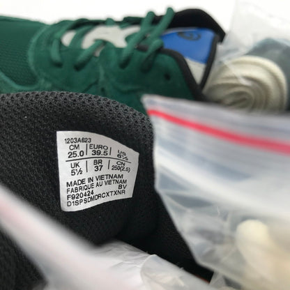 【中古美品】【メンズ】 ACICS×BALLAHOLIC アシックス×ボーラホリック GEL-NYC GREEN 25.0㎝ 箱.タグ.シューレース×5.インソール付属 スニーカー 靴 162-260617-io-15-fuzh 万代Net店