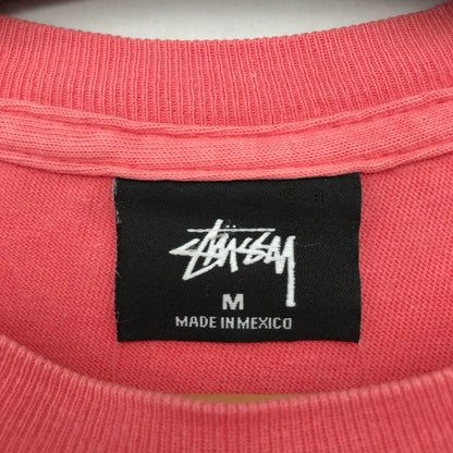 【中古品】【メンズ】 STUSSY ステューシー 半袖Tシャツ Tシャツ PINK SIZE:M シャドウマン ※使用感有 142-260617-io-02-fuzh 万代Net店