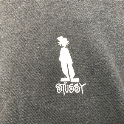 【中古品】【メンズ】 STUSSY ステューシー 半袖Tシャツ Tシャツ GRAY SIZE:M シャドウマン ※使用感有 142-260617-io-03-fuzh 万代Net店