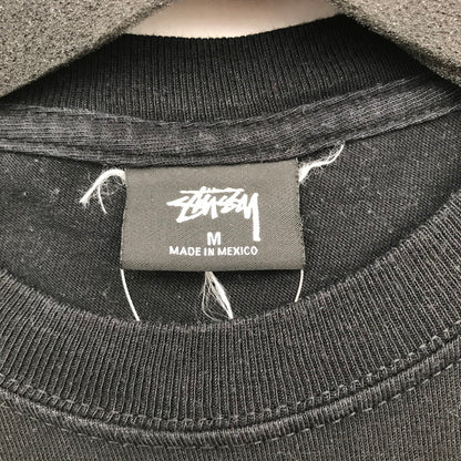 【中古品】【メンズ】 STUSSY ステューシー MUSHROOMS IN THE CLOUD S.S TEE Tシャツ BLACK SIZE:M キノコ　※使用感有 142-260617-io-05-fuzh 万代Net店