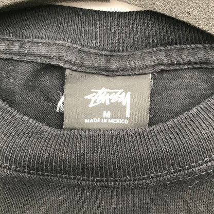 【中古品】【メンズ】 STUSSY ステューシー SHROOMS S.S TEE Tシャツ BLACK SIZE:M キノコ　※使用感有 142-260617-io-04-fuzh 万代Net店