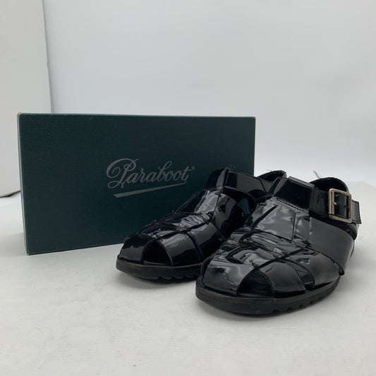 【中古品】【メンズ】 PARABOOT × UNITED ARROWS パラブーツ ユナイテッドアローズ パシフィック グルカサンダル 靴 サンダル シューズ 164-260716-mh-05-fuzh サイズ：40 カラー：ブラック 万代Net店