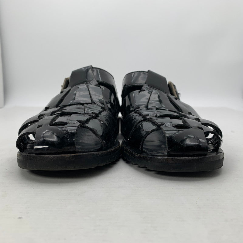 【中古品】【メンズ】 PARABOOT × UNITED ARROWS パラブーツ ユナイテッドアローズ パシフィック グルカサンダル 靴 サンダル シューズ 164-260716-mh-05-fuzh サイズ：40 カラー：ブラック 万代Net店