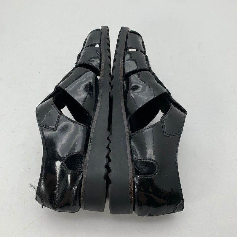 【中古品】【メンズ】 PARABOOT × UNITED ARROWS パラブーツ ユナイテッドアローズ パシフィック グルカサンダル 靴 サンダル シューズ 164-260716-mh-05-fuzh サイズ：40 カラー：ブラック 万代Net店