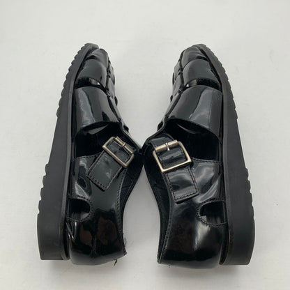 【中古品】【メンズ】 PARABOOT × UNITED ARROWS パラブーツ ユナイテッドアローズ パシフィック グルカサンダル 靴 サンダル シューズ 164-260716-mh-05-fuzh サイズ：40 カラー：ブラック 万代Net店