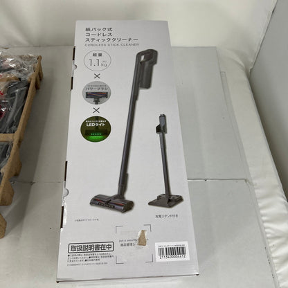 【中古美品】 NITORI ニトリ MA301SK DGY 紙パック式 コードレス スティッククリーナー 掃除機 101-260721-mh-02-fuz 万代Net店