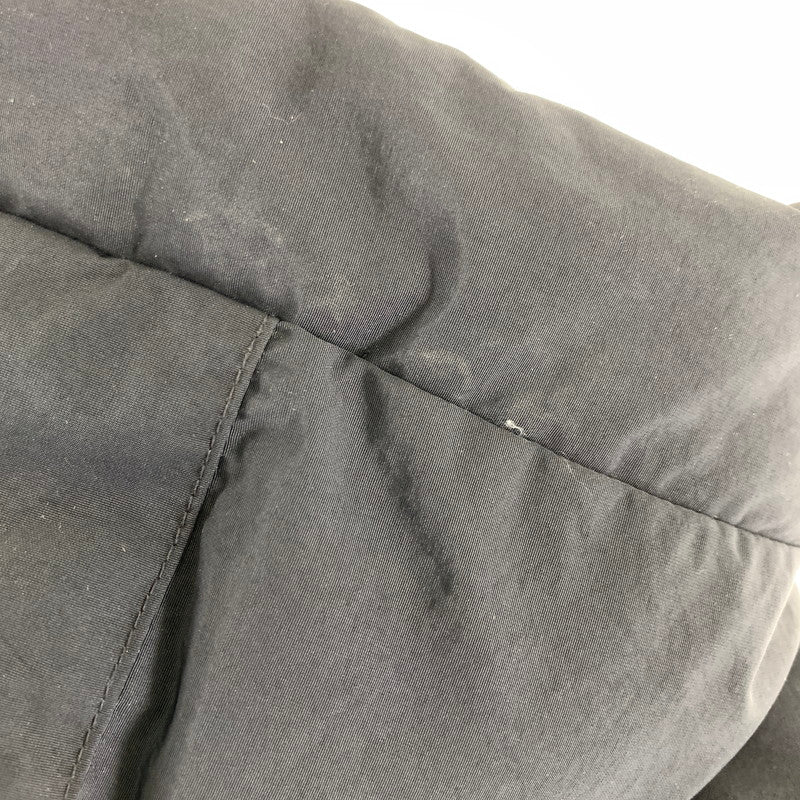 【中古品】【メンズ】 CAMP7 キャンプセブン CP4402631002 切替フードダウンジャケット BLACK SIZE:M ※汚れ(首回り)・使用感有 144-260803-io-03-fuzh カラー：ブラック 万代Net店