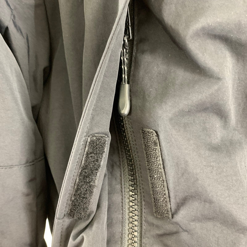 【中古品】【メンズ】 CAMP7 キャンプセブン CP4402631002 切替フードダウンジャケット BLACK SIZE:M ※汚れ(首回り)・使用感有 144-260803-io-03-fuzh カラー：ブラック 万代Net店