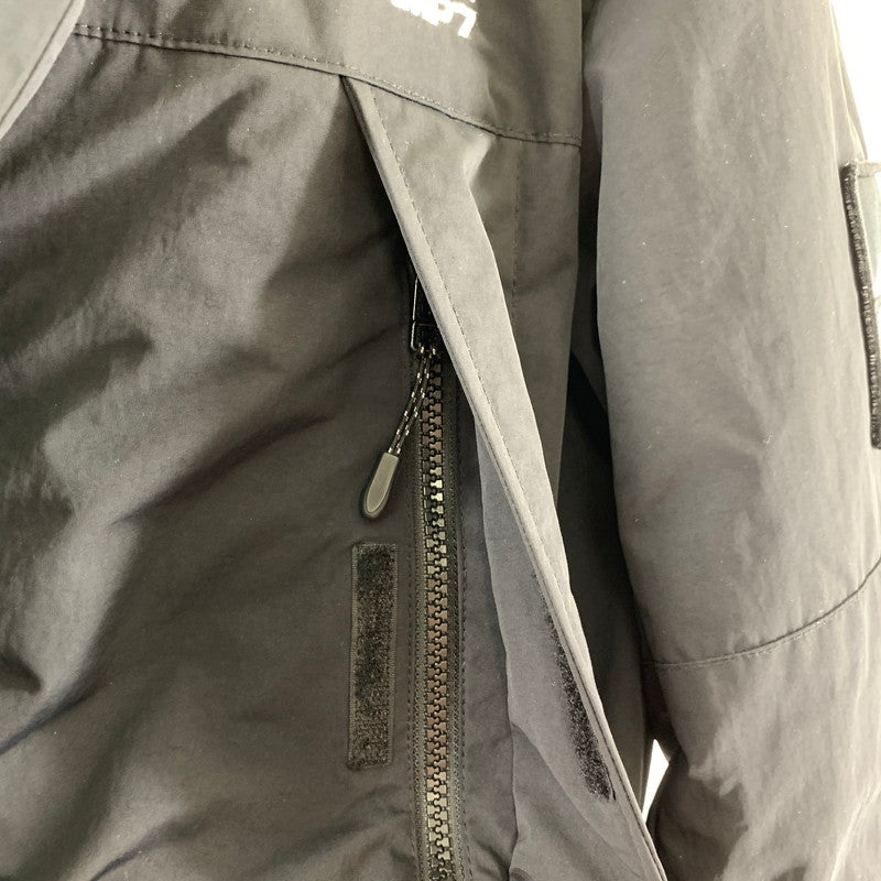 【中古品】【メンズ】 CAMP7 キャンプセブン CP4402631002 切替フードダウンジャケット BLACK SIZE:M ※汚れ(首回り)・使用感有 144-260803-io-03-fuzh カラー：ブラック 万代Net店