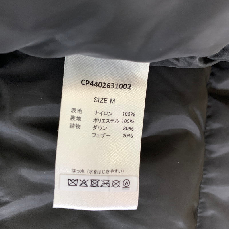 【中古品】【メンズ】 CAMP7 キャンプセブン CP4402631002 切替フードダウンジャケット BLACK SIZE:M ※汚れ(首回り)・使用感有 144-260803-io-03-fuzh カラー：ブラック 万代Net店