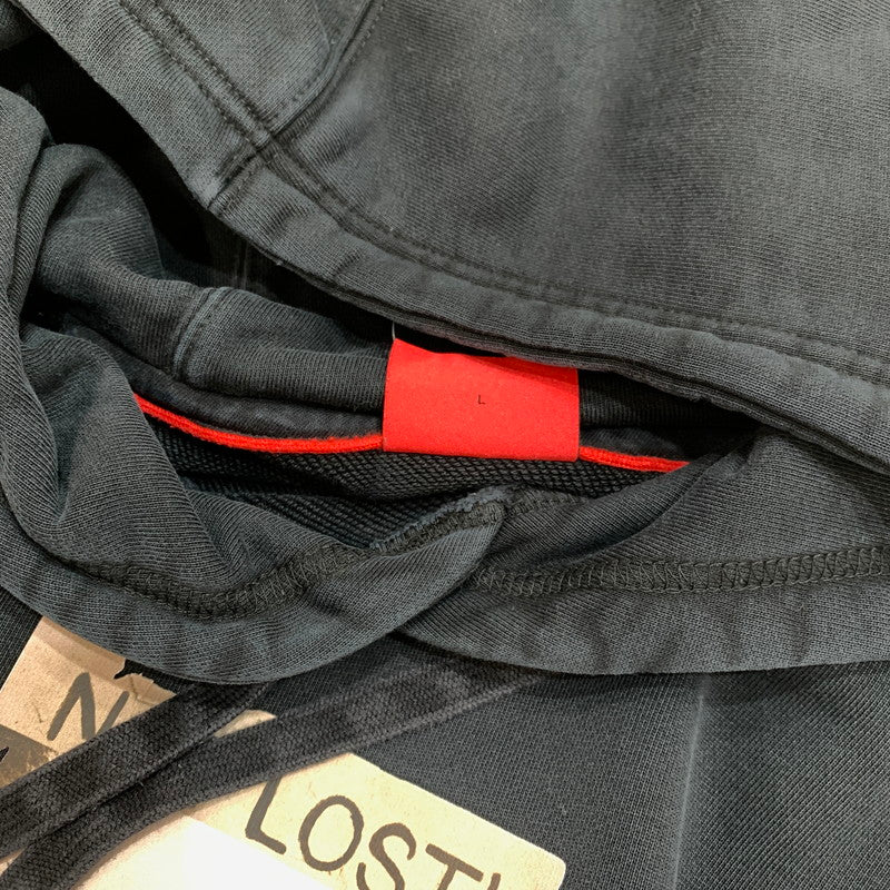 【中古品】【メンズ】 HUGO BOSS ヒューゴボス PARKA DOG 犬 パーカー トップス 長袖 古着 141-261009-mh-07-fuzh サイズ：L カラー：ブラック 万代Net店