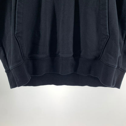 【中古品】【メンズ】 HUGO BOSS ヒューゴボス PARKA DOG 犬 パーカー トップス 長袖 古着 141-261009-mh-07-fuzh サイズ：L カラー：ブラック 万代Net店