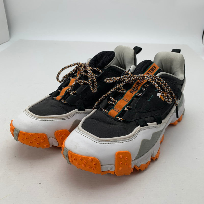 【中古品】【メンズ】 PUMA × HELLY HANSEN プーマ ヘリーハンセン TRAILFOX MTS トレイル ランニングシューズ スニーカー 靴 162-260716-mh-04-fuzh サイズ：27.5cm カラー：ブラック オレンジ ホワイト 万代Net店