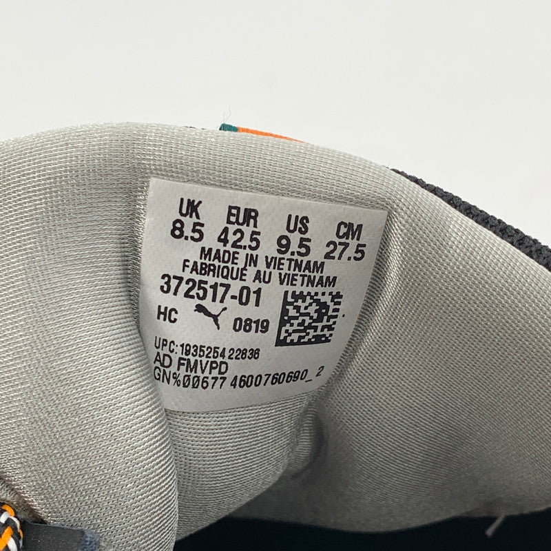 【中古品】【メンズ】 PUMA × HELLY HANSEN プーマ ヘリーハンセン TRAILFOX MTS トレイル ランニングシューズ スニーカー 靴 162-260716-mh-04-fuzh サイズ：27.5cm カラー：ブラック オレンジ ホワイト 万代Net店