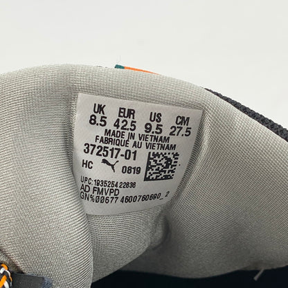 【中古品】【メンズ】 PUMA × HELLY HANSEN プーマ ヘリーハンセン TRAILFOX MTS トレイル ランニングシューズ スニーカー 靴 162-260716-mh-04-fuzh サイズ：27.5cm カラー：ブラック オレンジ ホワイト 万代Net店