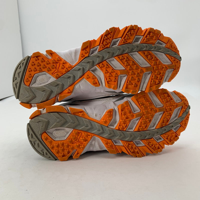 【中古品】【メンズ】 PUMA × HELLY HANSEN プーマ ヘリーハンセン TRAILFOX MTS トレイル ランニングシューズ スニーカー 靴 162-260716-mh-04-fuzh サイズ：27.5cm カラー：ブラック オレンジ ホワイト 万代Net店