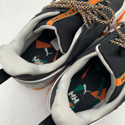 【中古品】【メンズ】 PUMA × HELLY HANSEN プーマ ヘリーハンセン TRAILFOX MTS トレイル ランニングシューズ スニーカー 靴 162-260716-mh-04-fuzh サイズ：27.5cm カラー：ブラック オレンジ ホワイト 万代Net店