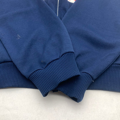 【中古品】【メンズ】 ADIDAS TRACK JACKET アディダス トラックジャケット ブルゾン ブランド 古着 ジャージ 145-260725-gm-11-fuzh サイズ：不明 カラー：ネイビー 万代Net店