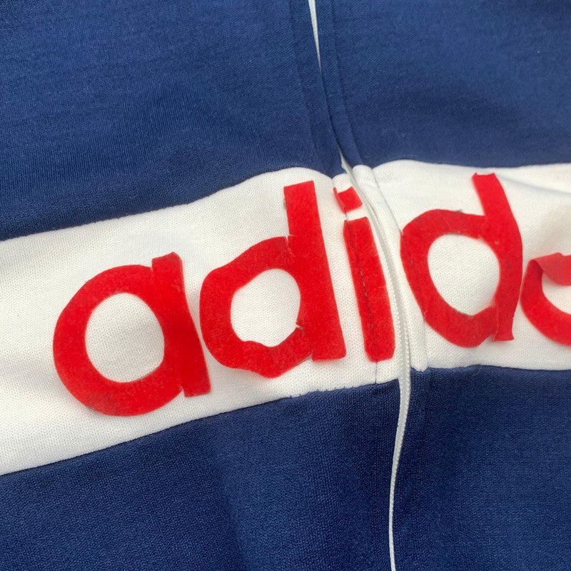 【中古品】【メンズ】 ADIDAS TRACK JACKET アディダス トラックジャケット ブルゾン ブランド 古着 ジャージ 145-260725-gm-11-fuzh サイズ：不明 カラー：ネイビー 万代Net店