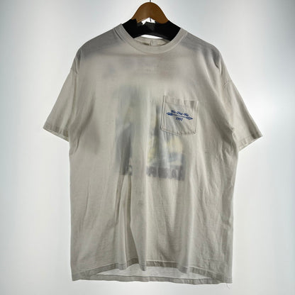 【中古品】【メンズ】 USED ユーズド CAMEL キャメルプリント半袖Tシャツ 145-260702-ny-18-fuzh サイズ：不明 カラー：ホワイト 万代Net店