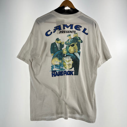 【中古品】【メンズ】 USED ユーズド CAMEL キャメルプリント半袖Tシャツ 145-260702-ny-18-fuzh サイズ：不明 カラー：ホワイト 万代Net店