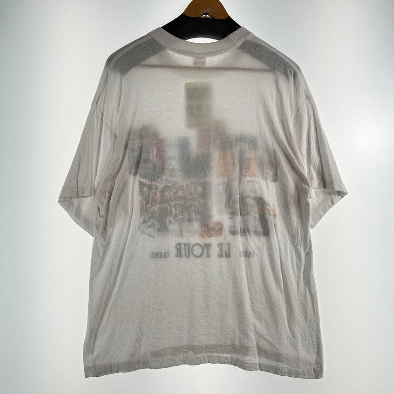 【中古品】【メンズ】 USED ユーズド 半袖Tシャツ ツール・ド・フランス PARIS LE TOUR ヴィンテージ 145-260702-ny-17-fuzh サイズ：XXL カラー：ホワイト 万代Net店