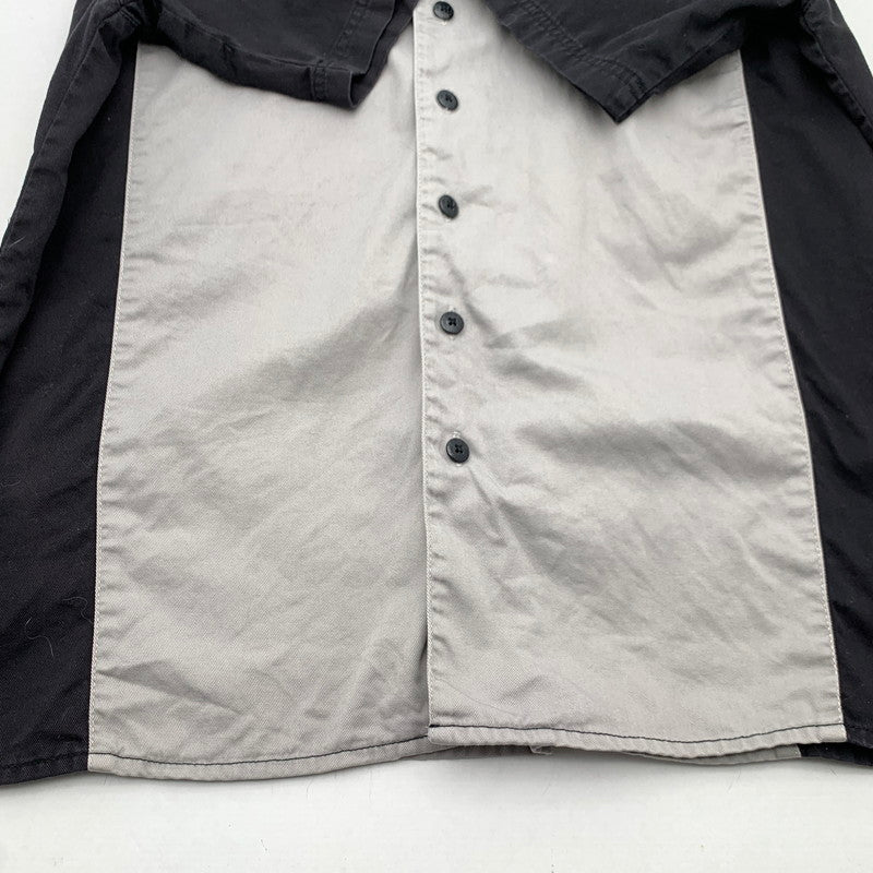 【中古品】【メンズ】 HARLEY-DAVIDSON ハーレーダビッドソン 半袖シャツ ボーリングシャツ ブランド 古着 145-260628-gm-11-fuz サイズ：L カラー：グレー 万代Net店