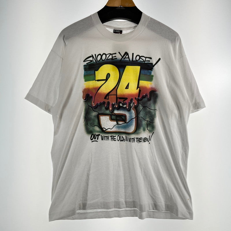 【中古品】【メンズ】 FRUIT OF THE LOOM JEFF GORDON TEE フルーツ・オブ・ザ・ルーム ジェフ・ゴードン ティー 145-260702-ny-19-fuzh サイズ：XL カラー：ホワイト 万代Net店