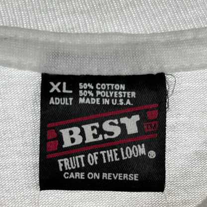 【中古品】【メンズ】 FRUIT OF THE LOOM JEFF GORDON TEE フルーツ・オブ・ザ・ルーム ジェフ・ゴードン ティー 145-260702-ny-19-fuzh サイズ：XL カラー：ホワイト 万代Net店