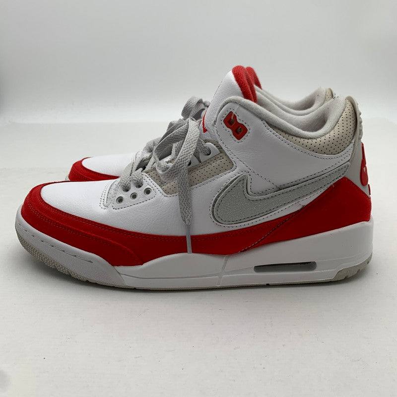 【中古品】【メンズ】 NIKE CJ0939-100 AIR JORDAN 3 RETRO ”TINKER WHITE UNIVERSITY RED" ナイキ エアジョーダン3 レトロ スニーカー 160-260628-gm-36-fuz サイズ：27.5cm カラー：レッド 万代Net店
