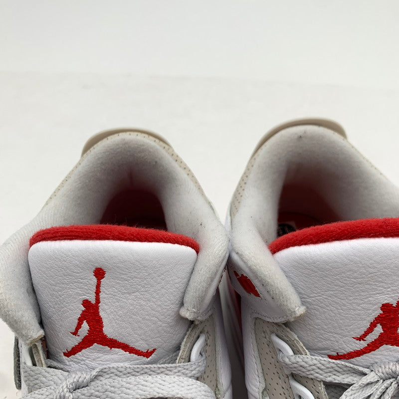 【中古品】【メンズ】 NIKE CJ0939-100 AIR JORDAN 3 RETRO ”TINKER WHITE UNIVERSITY RED" ナイキ エアジョーダン3 レトロ スニーカー 160-260628-gm-36-fuz サイズ：27.5cm カラー：レッド 万代Net店