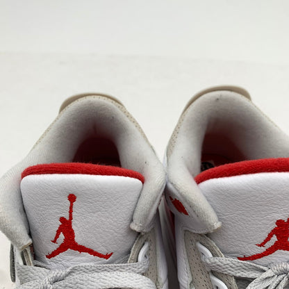 【中古品】【メンズ】 NIKE CJ0939-100 AIR JORDAN 3 RETRO ”TINKER WHITE UNIVERSITY RED" ナイキ エアジョーダン3 レトロ スニーカー 160-260628-gm-36-fuz サイズ：27.5cm カラー：レッド 万代Net店