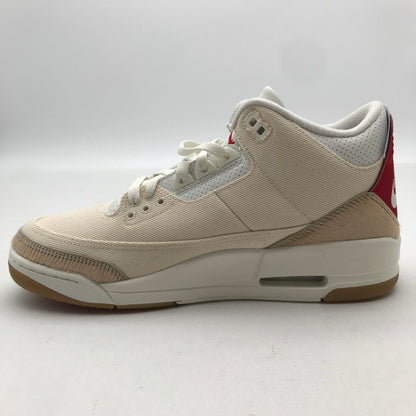 【中古美品】【メンズ】 LEVI'S×NIKE リーバイス×ナイキ IR0910-400 AIR JORDAN 3 RETRO SP ECRU DENIM 27.0cm 箱・黒タグ付属 スニーカー 靴 160-260617-io-12-fuzh 万代Net店