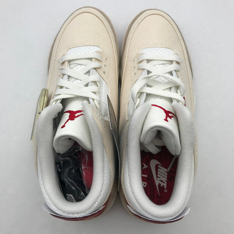 【中古美品】【メンズ】 LEVI'S×NIKE リーバイス×ナイキ IR0910-400 AIR JORDAN 3 RETRO SP ECRU DENIM 27.0cm 箱・黒タグ付属 スニーカー 靴 160-260617-io-12-fuzh 万代Net店
