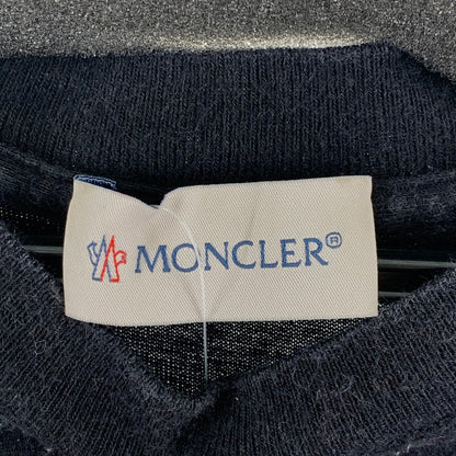 【中古品】【レディース】 MONCLER モンクレール Tシャツ 半袖Tシャツ BLACK ブラック SIZE:XS 毛玉・白いスレあり 170-260701-io-01-fuzh 万代Net店