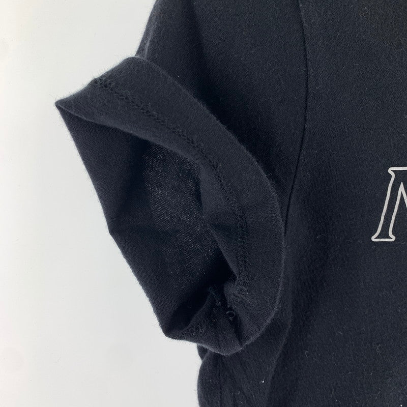 【中古品】【レディース】 MONCLER モンクレール Tシャツ 半袖Tシャツ BLACK ブラック SIZE:XS 毛玉・白いスレあり 170-260701-io-01-fuzh 万代Net店