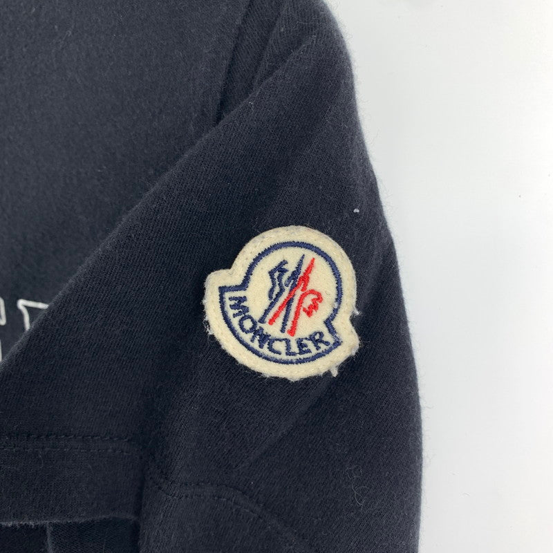 【中古品】【レディース】 MONCLER モンクレール Tシャツ 半袖Tシャツ BLACK ブラック SIZE:XS 毛玉・白いスレあり 170-260701-io-01-fuzh 万代Net店