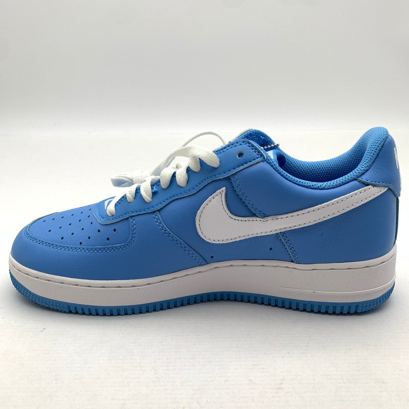 【中古美品】【メンズ】 NIKE ナイキ DM0576-400 AIR FORCE 1 LOW RETRO COLOR OF THE MONTH ”UNIVERSITY BLUE" エアフォース 1 ロー レトロ スニーカー 靴 160-260618-mh-26-fuzh サイズ：27.5cm カラー：ライトブルー 万代Net店