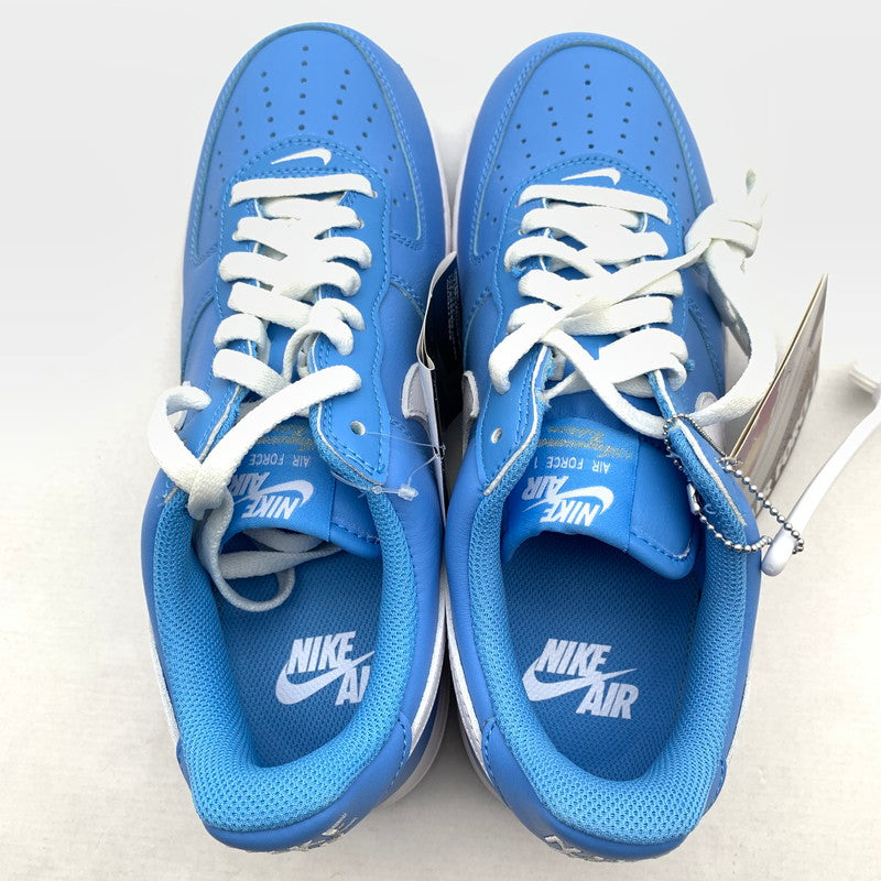【中古美品】【メンズ】 NIKE ナイキ DM0576-400 AIR FORCE 1 LOW RETRO COLOR OF THE MONTH ”UNIVERSITY BLUE" エアフォース 1 ロー レトロ スニーカー 靴 160-260618-mh-26-fuzh サイズ：27.5cm カラー：ライトブルー 万代Net店