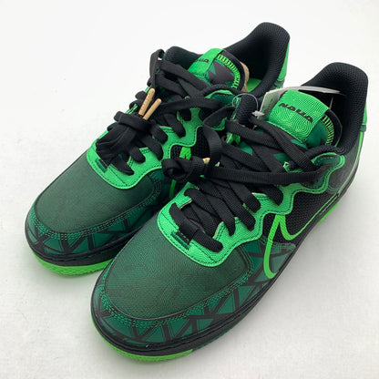 【中古美品】【メンズ】 NIKE ナイキ CW3918-001 AIR FORCE １ LOW REACT LOW ”NAIJA” エアフォース 1 ロー スニーカー 靴 160-260618-mh-25-fuzh サイズ：27.5cm カラー：ブラック グリーン 万代Net店