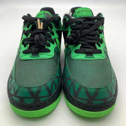 【中古美品】【メンズ】 NIKE ナイキ CW3918-001 AIR FORCE １ LOW REACT LOW ”NAIJA” エアフォース 1 ロー スニーカー 靴 160-260618-mh-25-fuzh サイズ：27.5cm カラー：ブラック グリーン 万代Net店