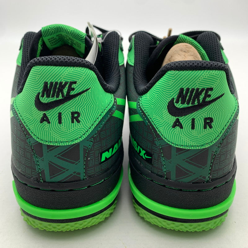 【中古美品】【メンズ】 NIKE ナイキ CW3918-001 AIR FORCE １ LOW REACT LOW ”NAIJA” エアフォース 1 ロー スニーカー 靴 160-260618-mh-25-fuzh サイズ：27.5cm カラー：ブラック グリーン 万代Net店