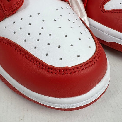 【中古美品】【メンズ】 NIKE ナイキ CU1727-100 DUNK LOW SP ナイキ ダンク ロー エスピー スニーカー 靴 160-260619-mh-04-fuzh サイズ：27.5cm カラー：レッド ホワイト 万代Net店