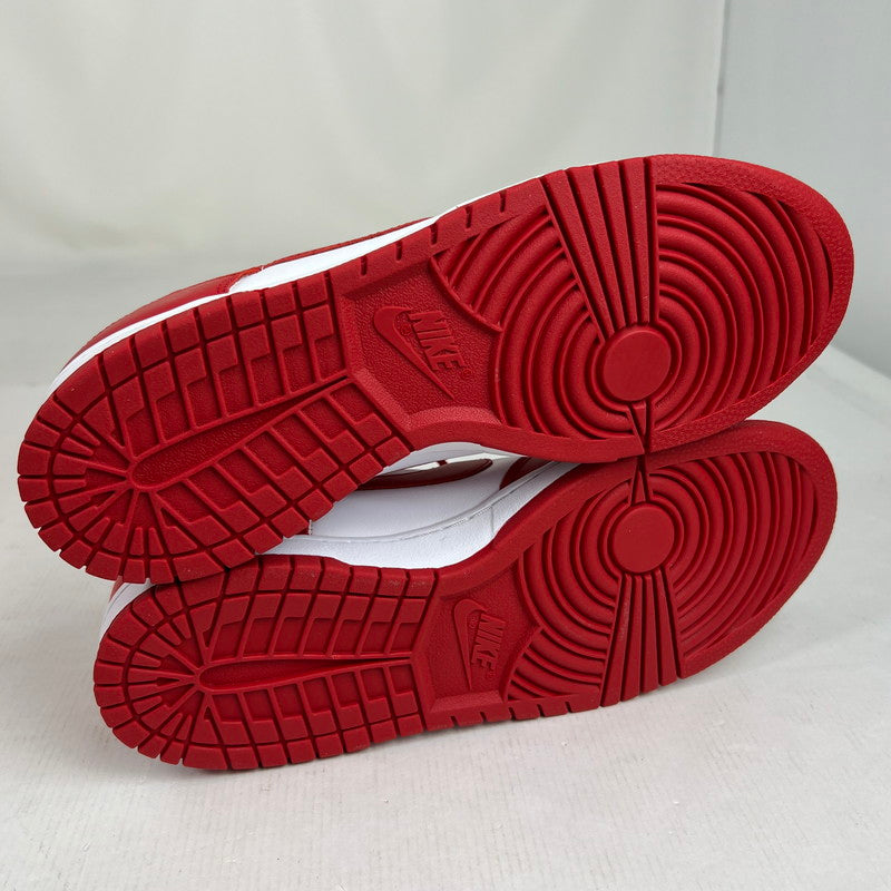 【中古美品】【メンズ】 NIKE ナイキ CU1727-100 DUNK LOW SP ナイキ ダンク ロー エスピー スニーカー 靴 160-260619-mh-04-fuzh サイズ：27.5cm カラー：レッド ホワイト 万代Net店