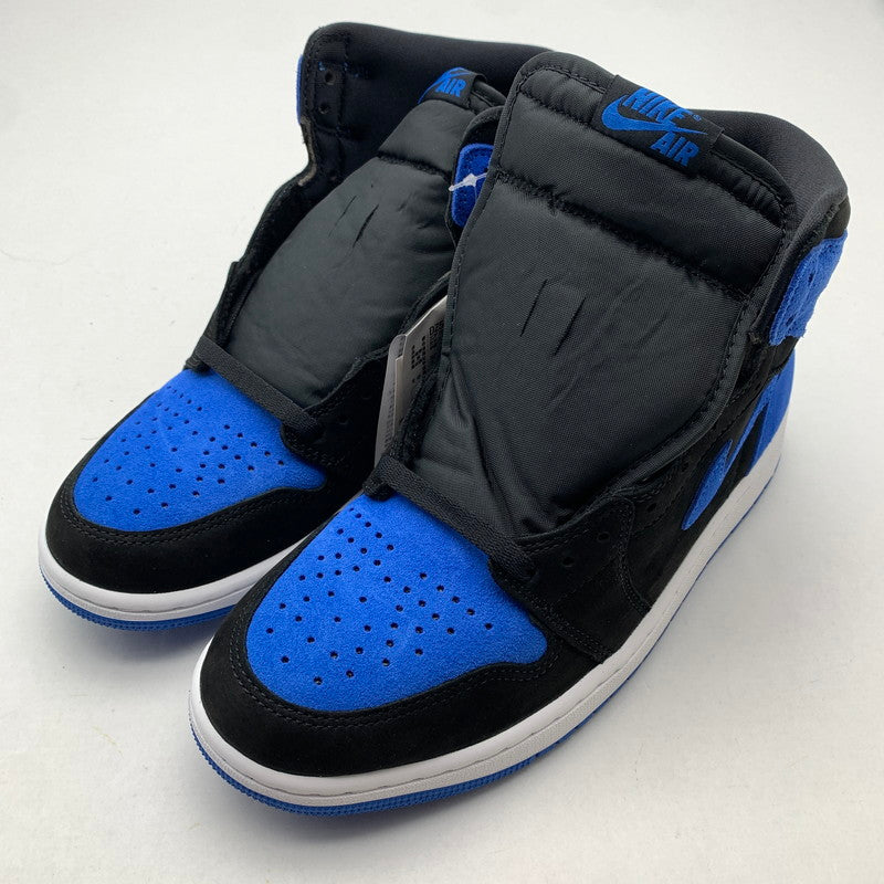 【中古美品】【メンズ】 NIKE ナイキ DZ5485-042 AIR JORDAN １ RETRO HIGH OG ”ROYAL REIMAGINED” エアジョーダン 1 レトロ ハイ スニーカー 靴 160-260618-mh-21-fuzh サイズ：27.5cm カラー：ブルー ブラック 万代Net店